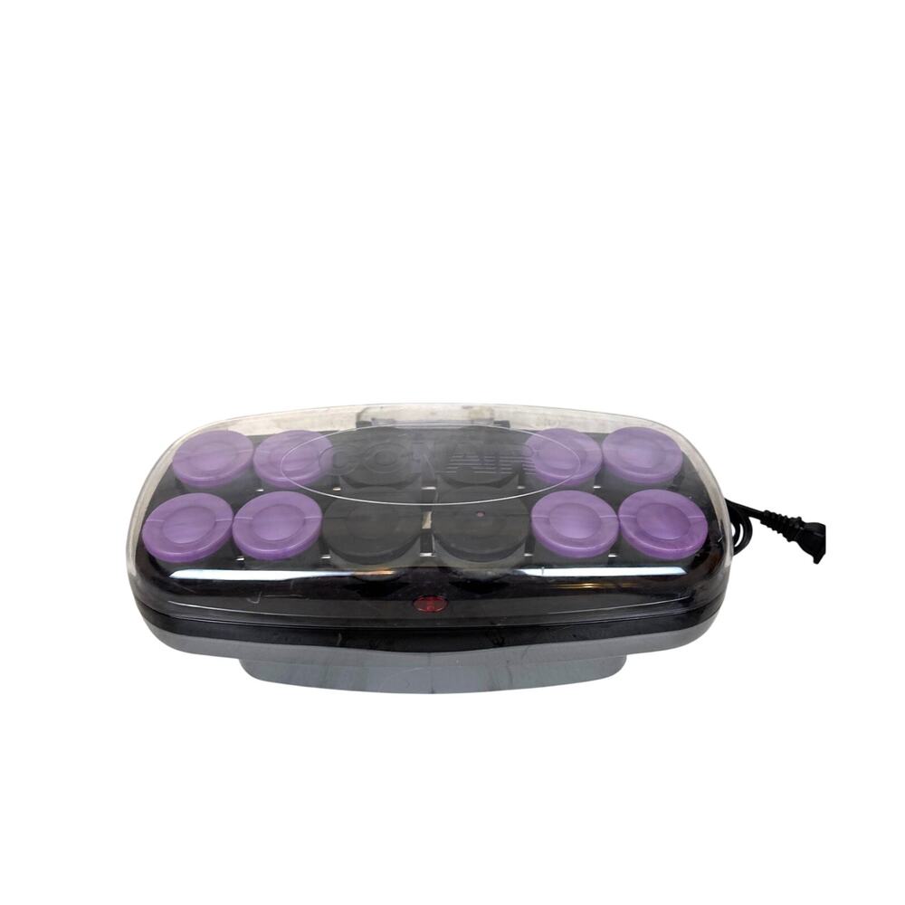 Conair Xtreme Instant Heat Jumbo Super Jumbo Hot Rollers Set Of 12 With Clips